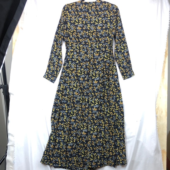NWOT CAARA Cristal Wrap Midi Dress - Picture 7 of 8